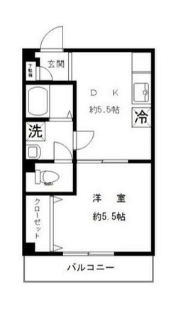 押上駅 徒歩1分 2階の物件間取画像